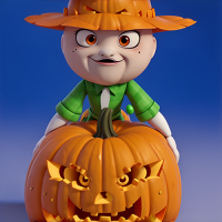 Ghostly Night Harvest Action Game