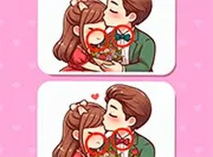 Spot the Difference Romance Scenes